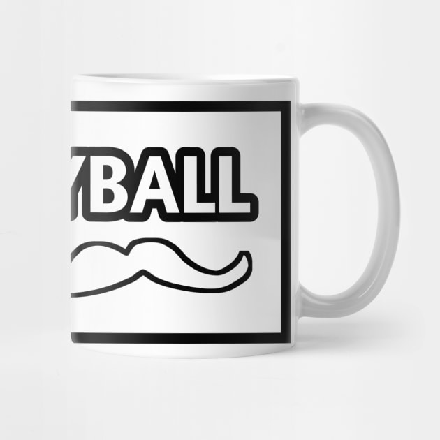 Volleyball dad , Gift for Volleyball players With Mustache by BlackMeme94